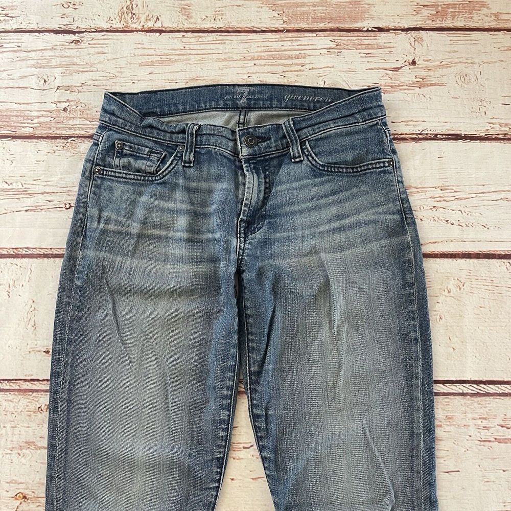 7 For all Mankind Givenevere Jeans Size 28W‎ 30L Women's - Picture 2 of 11